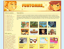 Tablet Screenshot of funtomas.cz